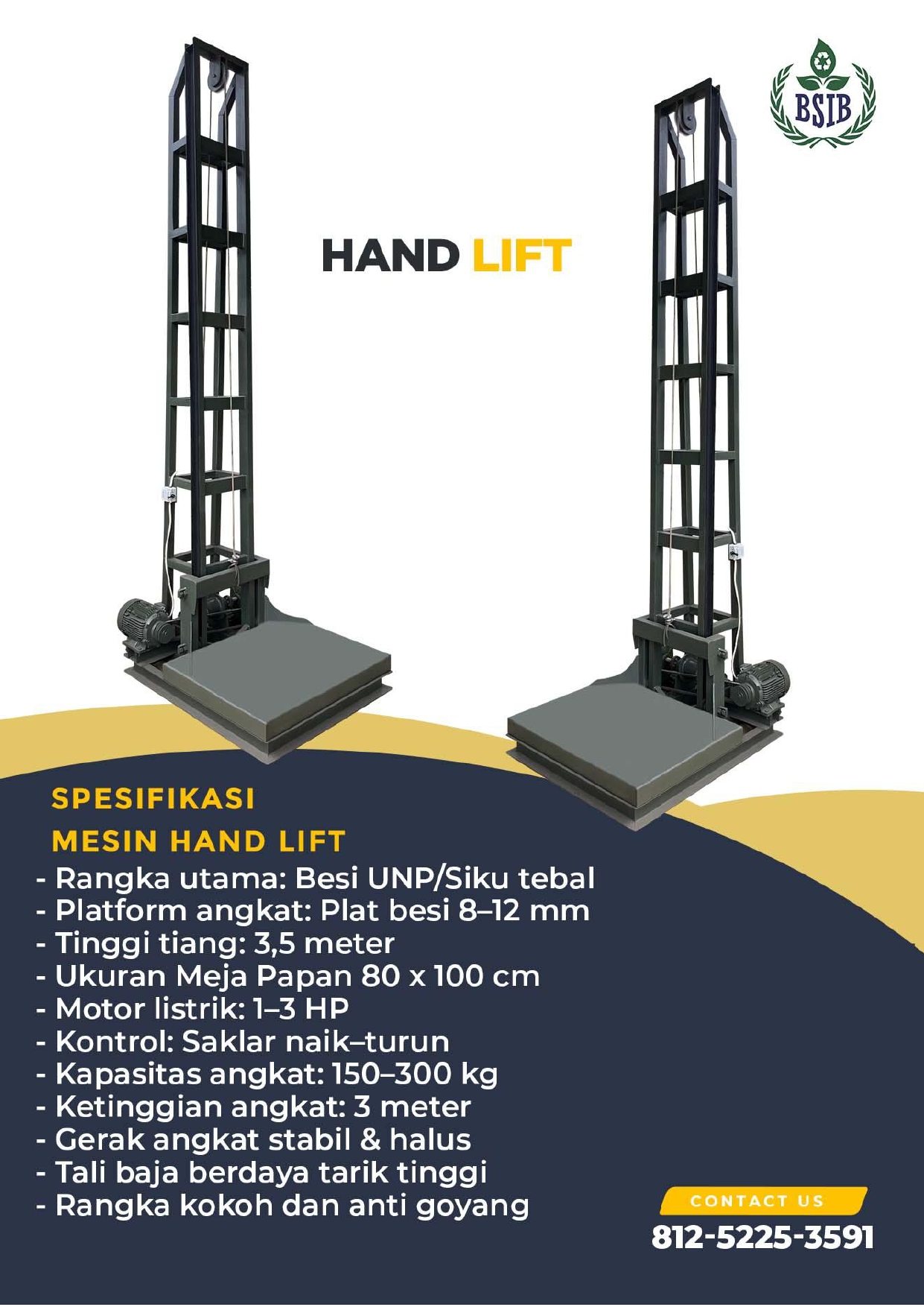 Mesin Hand Lift